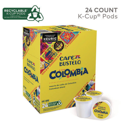 Image of Cafe Bustelo 100 Percent Colombian K-Cups, 96/carton