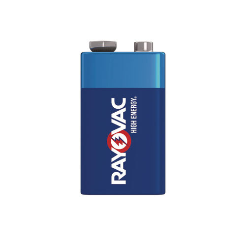 Image of Rayovac® High Energy Premium Alkaline 9v Batteries, 4/pack