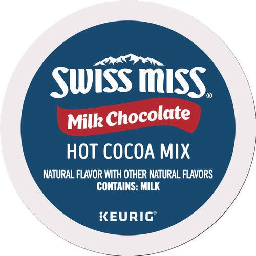 Image of Swiss Miss® Milk Chocolate Hot Cocoa K-Cups, 22/box