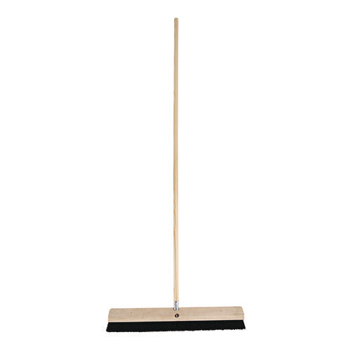 Image of Boardwalk® Metal Tip Threaded Hardwood Broom Handle, 0.94" dia x 60", Natural