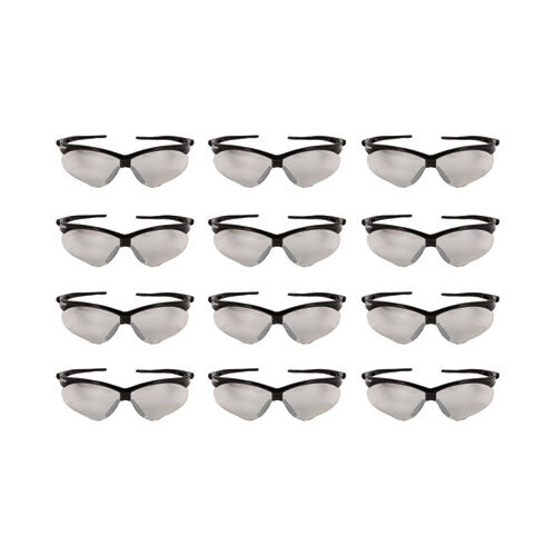 Image of KleenGuard Nemesis Safety Glasses, Black Frame, Indoor/outdoor Lens