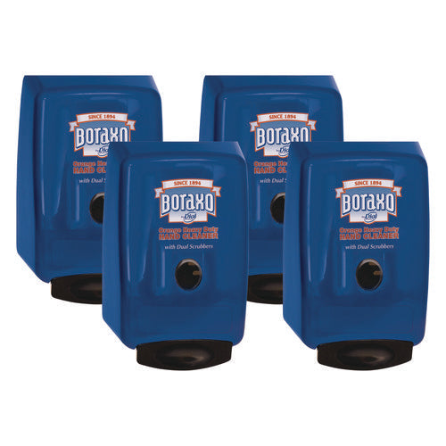 Image of Boraxo® 2l Dispenser For Heavy Duty Hand Cleaner, 10.49 X 4.98 X 6.75, Blue, 4/carton
