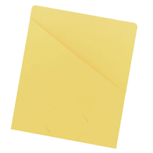 Image of Smead File Jackets, Letter Size, Yellow, 25/pack