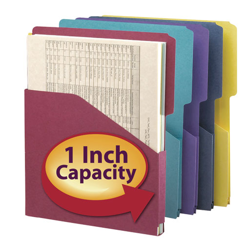 Image of Smead File Jackets, Letter Size, Assorted, 5/pack