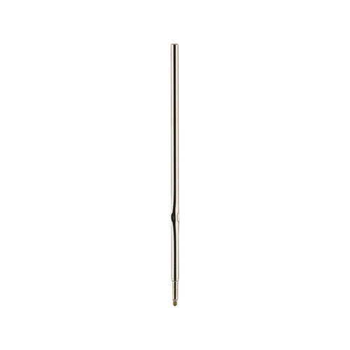 Image of Zebra® F-Series Ballpoint Stainless Steel Pen Refill, Fine 0.8 mm Conical Tip, Black Ink, 2/Pack