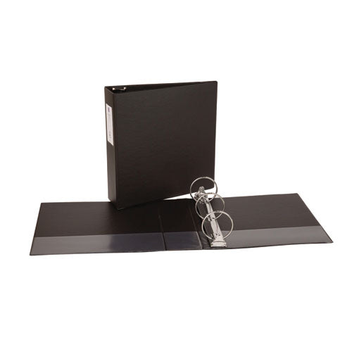 Image of Avery® Economy Non-View Binder With Round Rings, 3 Rings, 3" Capacity, 11 X 8.5, Black, (4601)