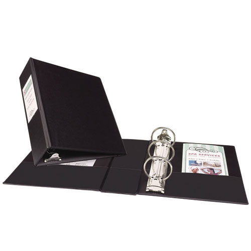 Image of Avery® Mini Size Durable Non-View Binder With Round Rings, 3 Rings, 2" Capacity, 8.5 X 5.5, Black