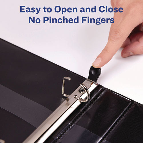 Image of Avery® Framed View Heavy-Duty Binders, 3 Rings, 1.5" Capacity, 11 X 8.5, White