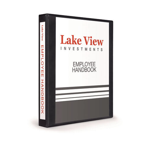 Image of Avery® Heavy-Duty View Binder With Durahinge And One Touch Ezd Rings, 3 Rings, 1" Capacity, 11 X 8.5, Black