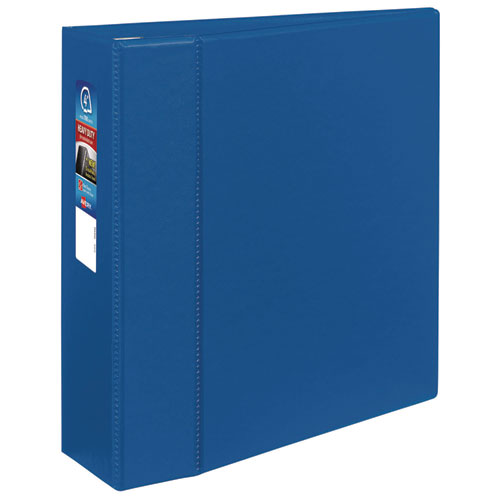 Image of Avery® Heavy-Duty Non-View Binder With Durahinge And Locking One Touch Ezd Rings, 3 Rings, 4" Capacity, 11 X 8.5, Blue