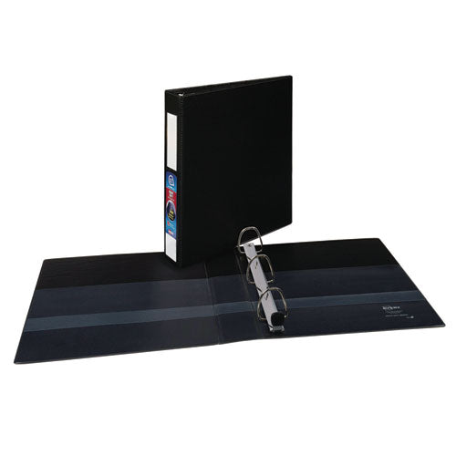 Image of Avery® Heavy-Duty Non-View Binder With Durahinge And One Touch Ezd Rings, 3 Rings, 1.5" Capacity, 11 X 8.5, Black