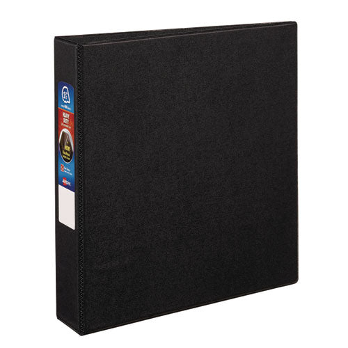 Image of Avery® Heavy-Duty Non-View Binder With Durahinge And One Touch Ezd Rings, 3 Rings, 1.5" Capacity, 11 X 8.5, Black