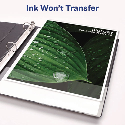Image of Avery® Heavy-Duty Non-View Binder With Durahinge And One Touch Ezd Rings, 3 Rings, 1" Capacity, 11 X 8.5, Black