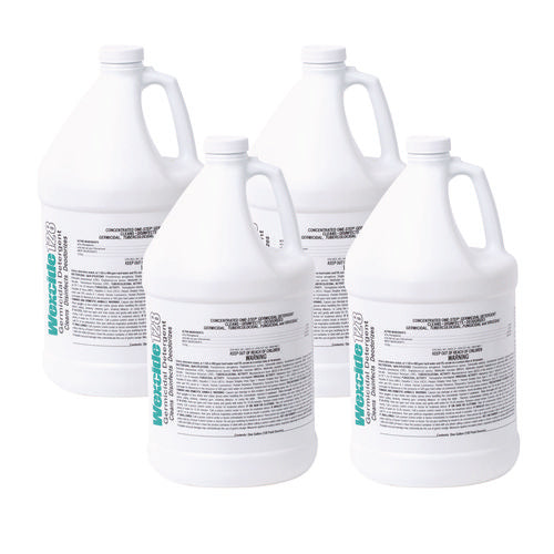 Image of Wexford Labs Wex-Cide Concentrated Disinfecting Cleaner, Nectar Scent, 128 Oz Bottle, 4/carton