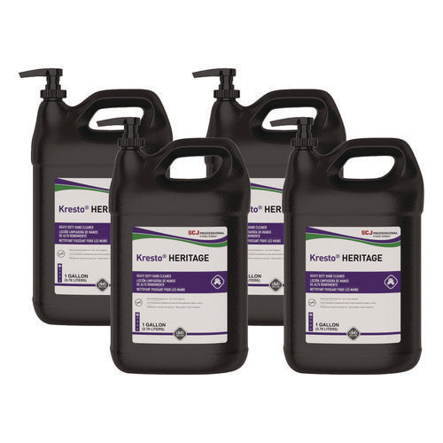 Image of SC Johnson Professional® Kresto Heritage Heavy Duty Hand Cleaner Refill, Fresh Scent, 1 gal, 4/Carton
