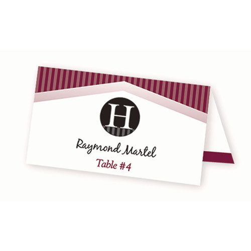 Image of Avery® Small Tent Card, White, 3.5 x 2, 4 Cards/Sheet, 40 Sheets/Pack