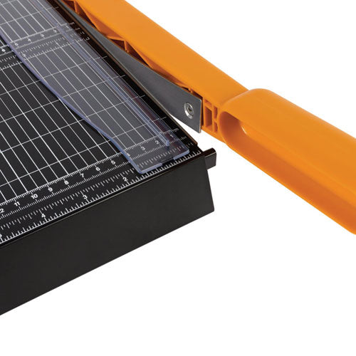Image of Fiskars® Recycled Bypass Trimmer, 15 Sheets, 12" Cut Length, 20.5 x 14.5