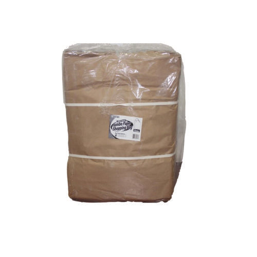 Image of Kari-Out® Kraft Paper Bags, Natural Twisted-Paper Handles, 18" x 7" x 18.5", Brown Kraft, 200/Bundle