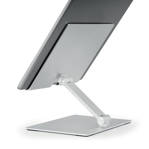 Image of Durable® Adjustable Tablet Stand, Silver