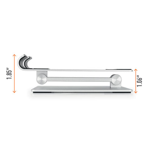 Image of Durable® Adjustable Tablet Stand, Silver