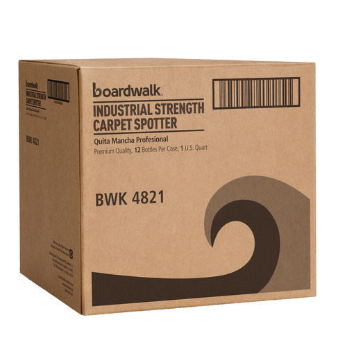 Image of Boardwalk® Industrial Strength Carpet Spotter, Unscented, 32 oz Bottle, 12/Carton