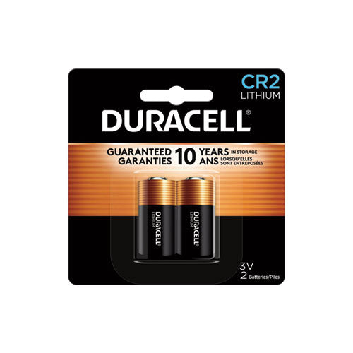 Image of Duracell® Specialty High-Power Lithium Batteries, CR2, 3 V, 2/Pack
