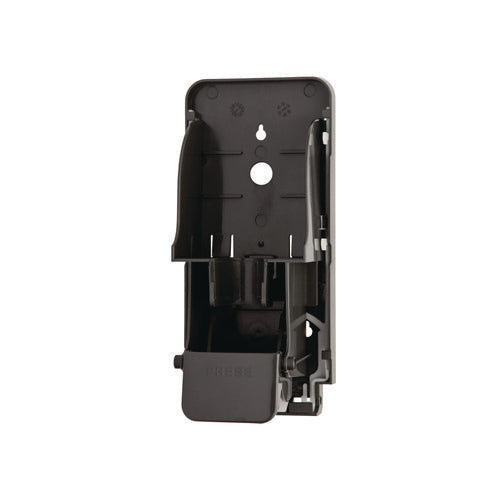 Image of SOAP2O Wall-Mounted Dispenser, 1,000 mL, 5 x 5 x 11, Black/Faux Stainless Steel