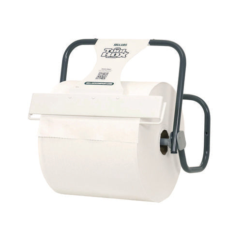 Image of Sellars® TOOLBOX Z300 Wipers, 1-Ply, 12.5 x 12, White, 950 Sheets/Roll