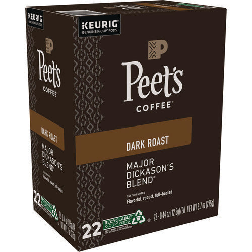 Image of Peet's Coffee & Tea® Major Dickason's Blend K-Cups, Regular, 88/Carton