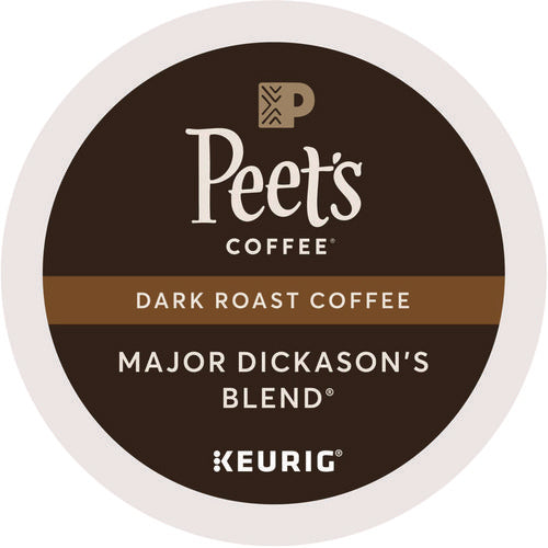 Image of Peet's Coffee & Tea® Major Dickason's Blend K-Cups, Regular, 88/Carton