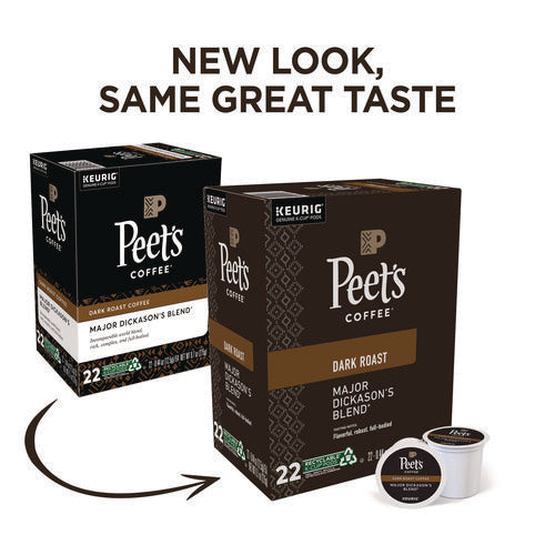 Image of Peet's Coffee & Tea® Major Dickason's Blend K-Cups, Regular, 88/Carton