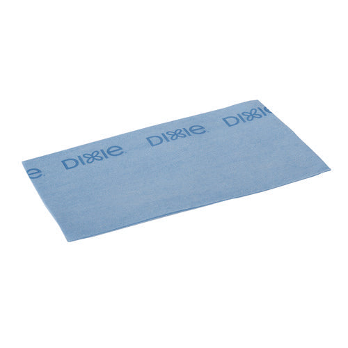 Image of Georgia Pacific® Professional Dixie H700 Disposable Foodservice Towels, 13 x 23.5, Unscented, Blue, 150/Carton