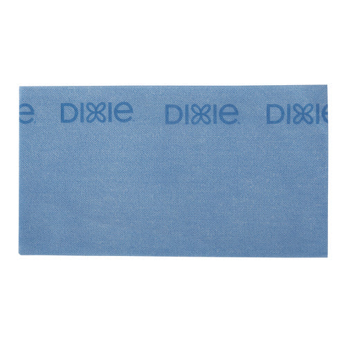 Image of Georgia Pacific® Professional Dixie H700 Disposable Foodservice Towels, 13 x 23.5, Unscented, Blue, 150/Carton