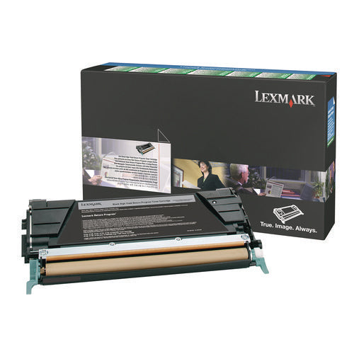 Image of Lexmark XX746H4KG Return Program Toner, 7,000 Page-Yield, Black