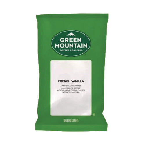 Image of Green Mountain Coffee® French Vanilla Coffee Fraction Packs, 2.2 Oz, 50/carton