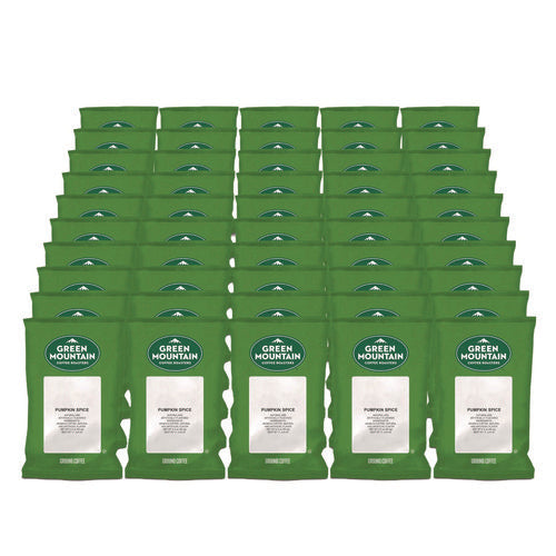 Image of Green Mountain Coffee® Pumpkin Spice Coffee Fraction Packs, 2.2 Oz, 50/carton
