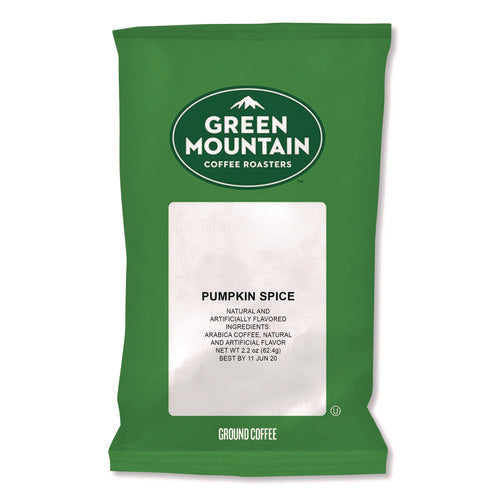 Image of Green Mountain Coffee® Pumpkin Spice Coffee Fraction Packs, 2.2 Oz, 50/carton
