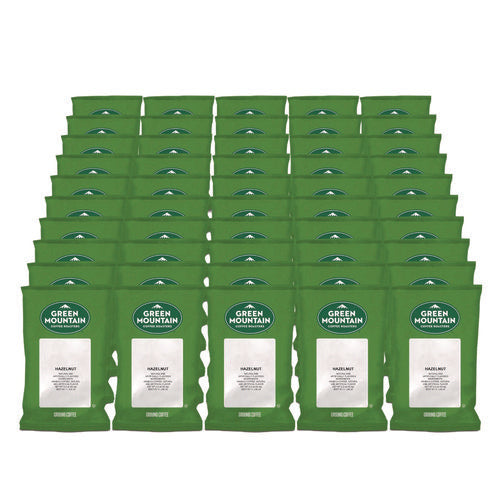 Image of Green Mountain Coffee® Hazelnut Coffee Fraction Packs, 2.2oz, 50/carton