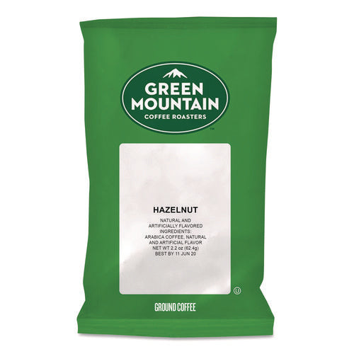 Image of Green Mountain Coffee® Hazelnut Coffee Fraction Packs, 2.2oz, 50/carton