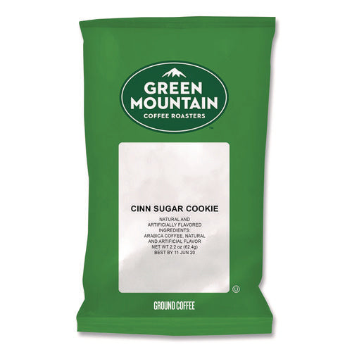 Image of Green Mountain Coffee® Cinnamon Sugar Cookie Coffee Fraction Packs, 2.2 Oz, 50/carton