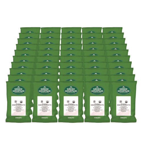 Image of Green Mountain Coffee® Sumatra Reserve Fraction Packs, 2.2 Oz, 50/carton