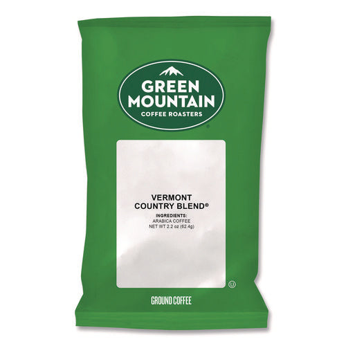 Image of Green Mountain Coffee® Vermont Country Blend Coffee Fraction Packs, 2.2oz, 100/carton