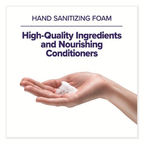 Image of PURELL® Advanced Hand Sanitizer Foam, For Cs4 And Fmx-12 Dispensers, 1,200 Ml, Unscented, 4/carton