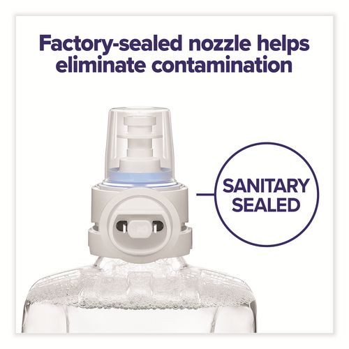 Image of PURELL® Advanced Hand Sanitizer Foam, For Cs4 And Fmx-12 Dispensers, 1,200 Ml, Unscented, 4/carton