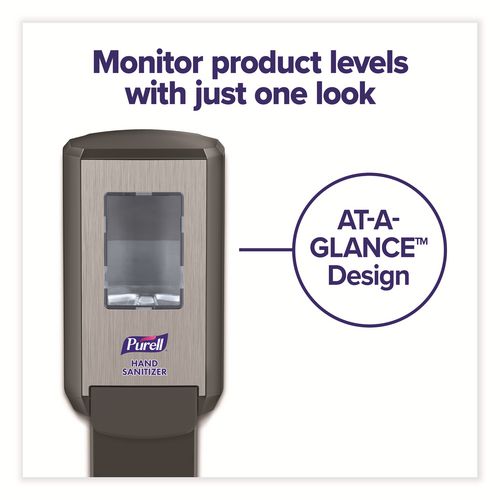 Image of PURELL® Advanced Hand Sanitizer Foam, For Cs4 And Fmx-12 Dispensers, 1,200 Ml, Unscented, 4/carton