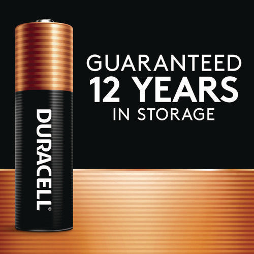 Image of Duracell® Power Boost CopperTop Alkaline AA Batteries, 36/Pack, 4 Packs/Carton
