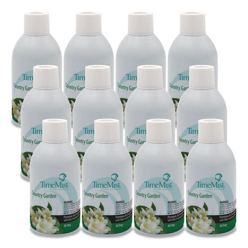 Image of TimeMist® Premium Metered Air Freshener Refill, Country Garden, 7.1 oz Aerosol Spray