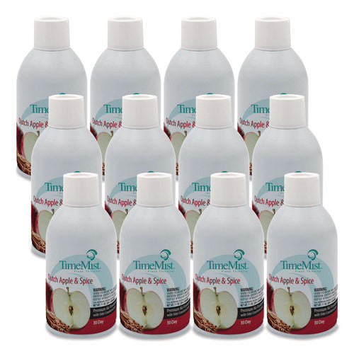 Image of TimeMist® Premium Metered Air Freshener Refill, Dutch Apple and Spice, 7.1 oz Aerosol Spray