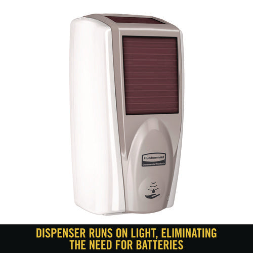 Image of Rubbermaid® Commercial Autofoam With Lumecel Hand Soap Dispenser, 5.51 X 5.51 X 11.22, White/gray Pearl