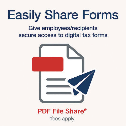 Image of Adams® 4-Part 1099-NEC Tax Form Kit with Security Envelopes and Tax Forms Helper, 2024, 8.5 x 3.66, 3 Forms/Sheet, 15 Forms Total